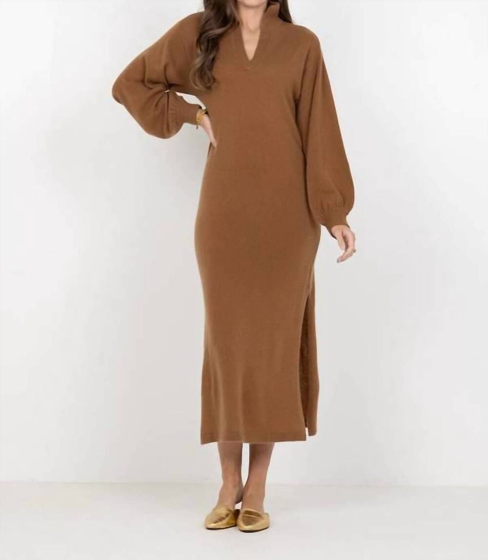 NEW EMILY MCCARTHY women's lolli maxi dress in lion